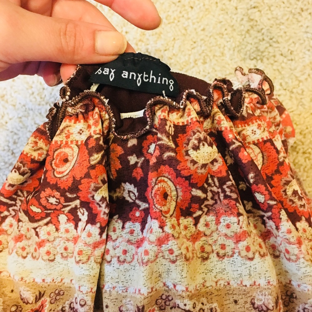 Say anything shirt